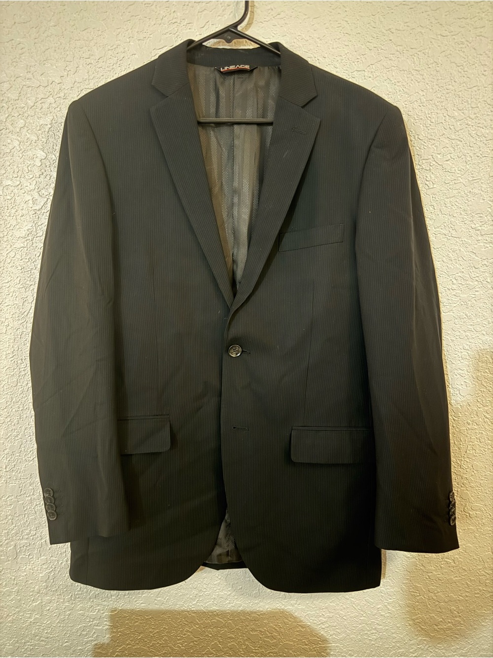 Men’s Pinstripe Suit